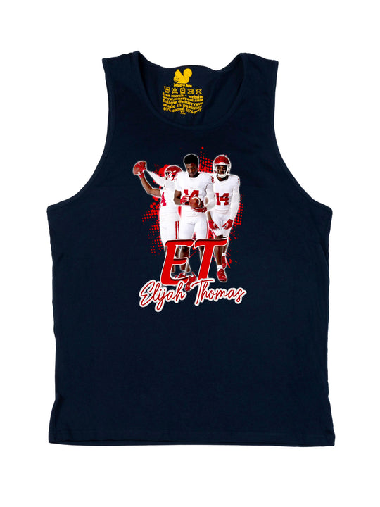 Elijah Thomas Initials Tank Top
