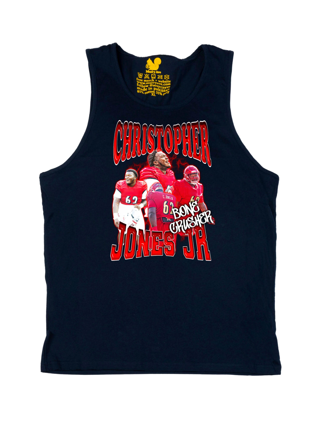 Christopher Jones Jr Collage Tank Top