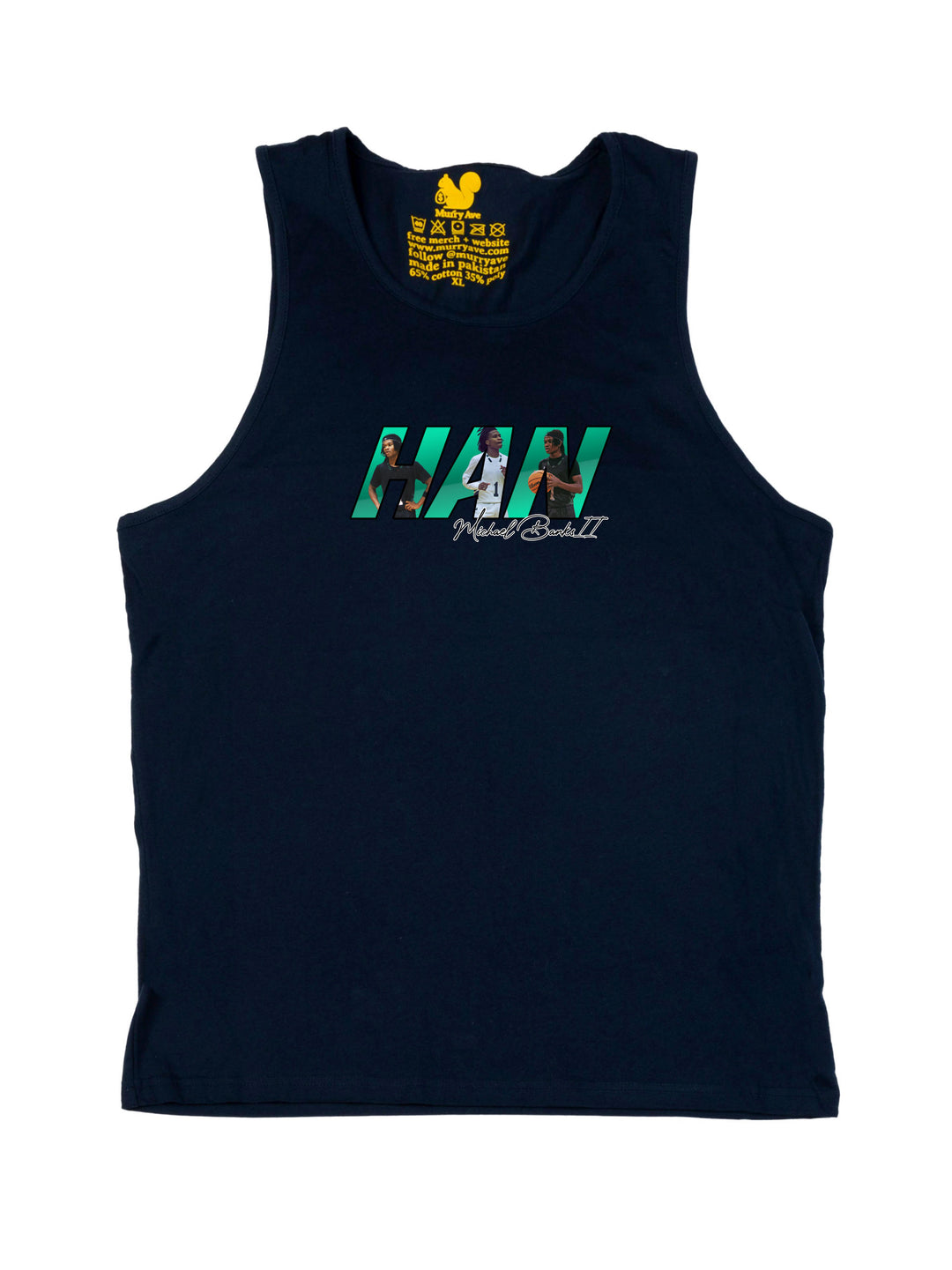 Michael Banks Initials Tank Top