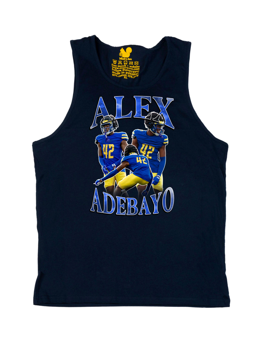 Alex Adebayo Collage Tank Top