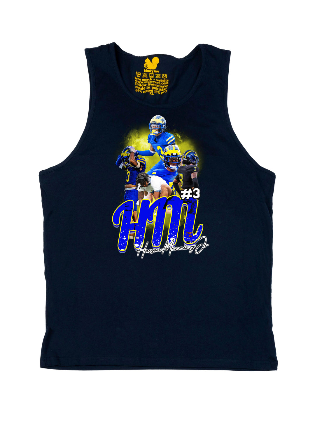 Hasson Manning Jr Initials Tank Top