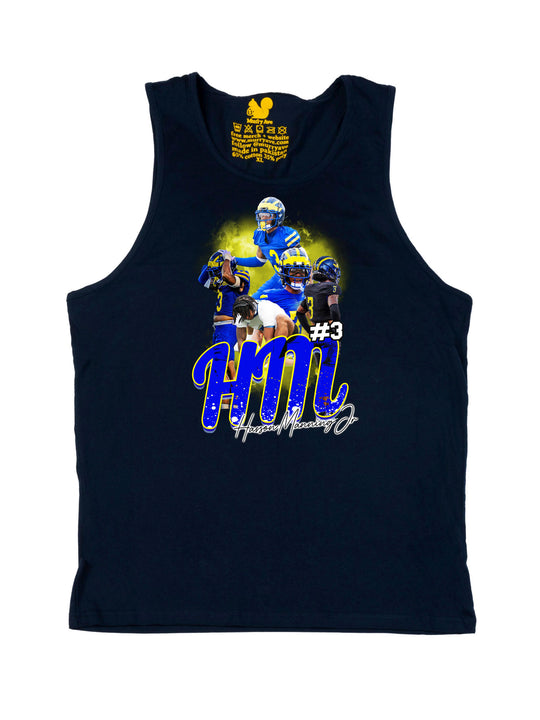 Hasson Manning Jr Initials Tank Top