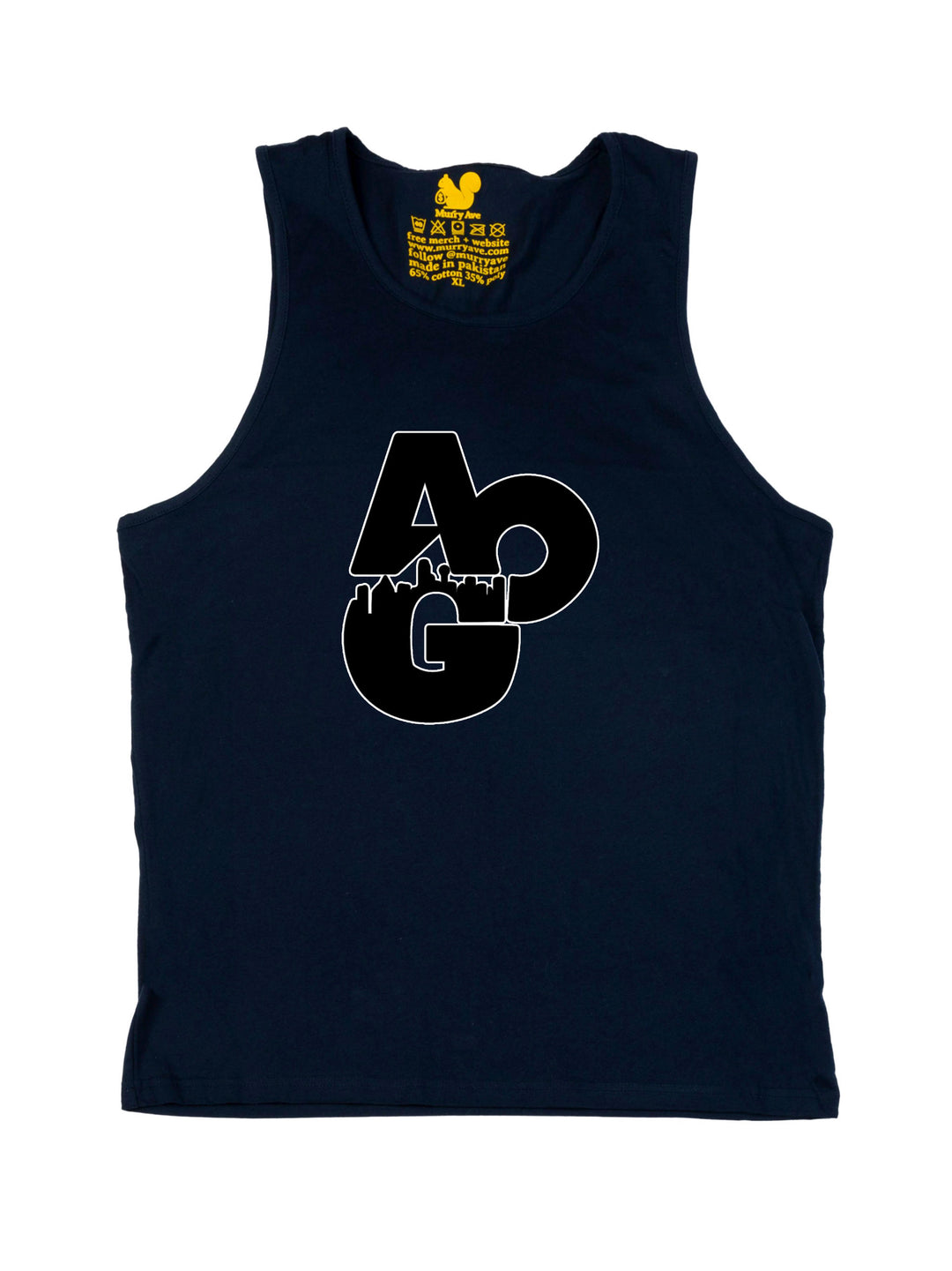 A3G Black Tank Top