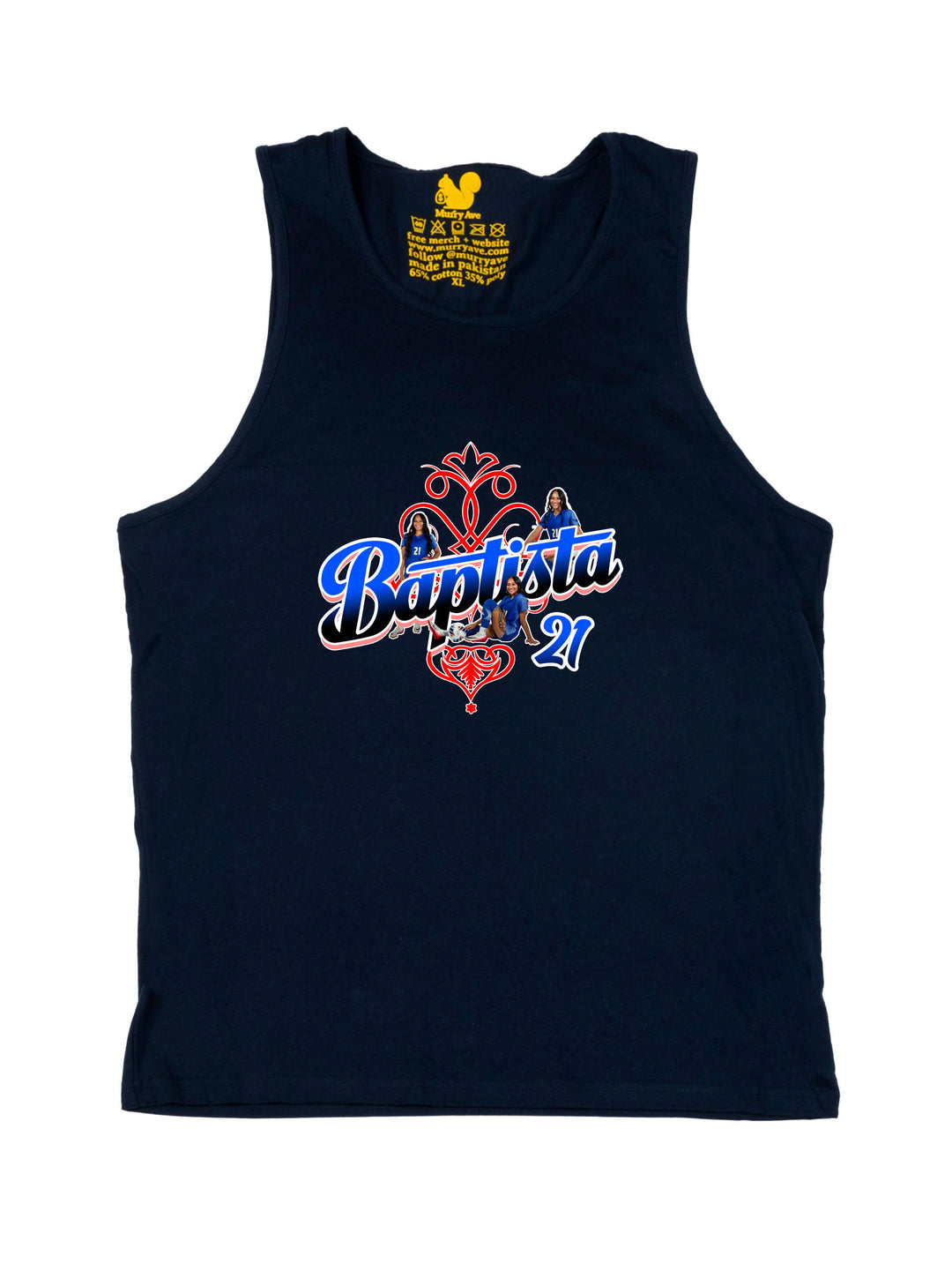 Tielua Baptista Logo Tank Top