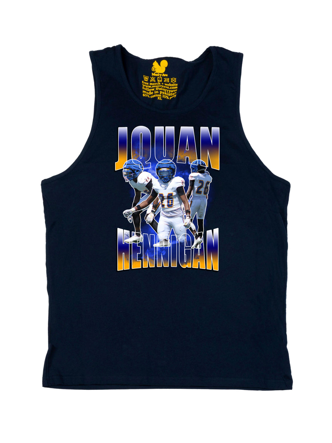 JQuan Hennigan Collage Tank Top