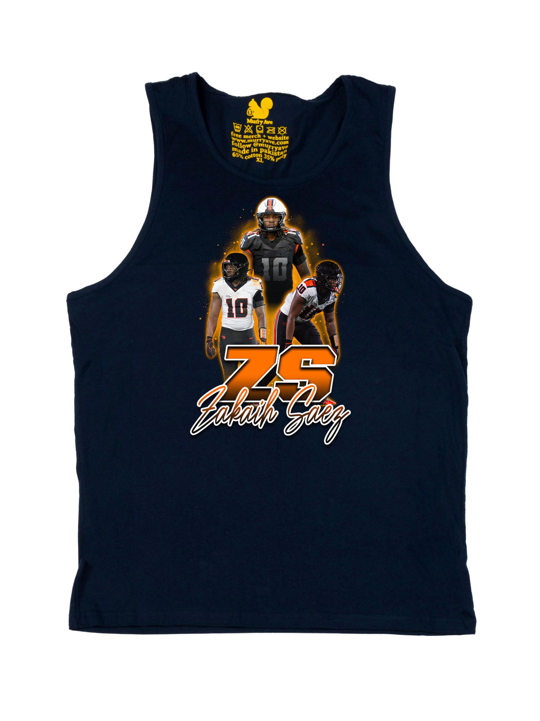 Zakaih Saez Collage Tank Top