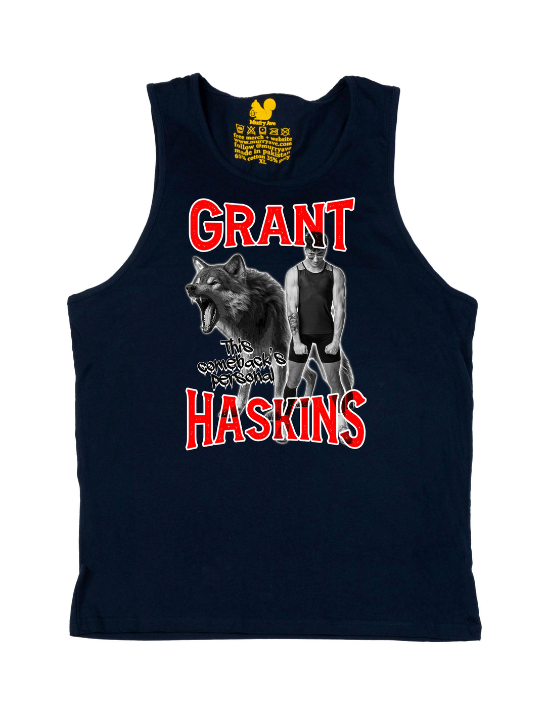 Grant Haskins Wolf Spirit Tank Top