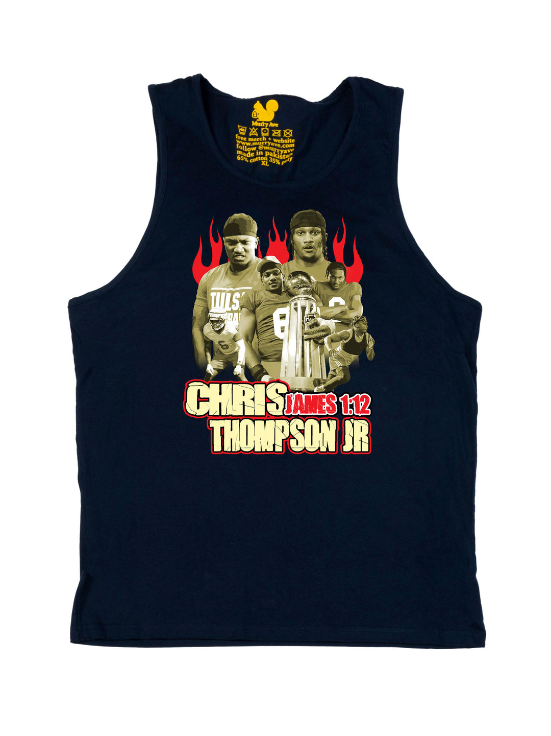 Chris Thompson Collage Tank Top