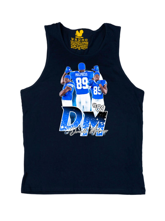 Darnell Malpress Initials Tank Top