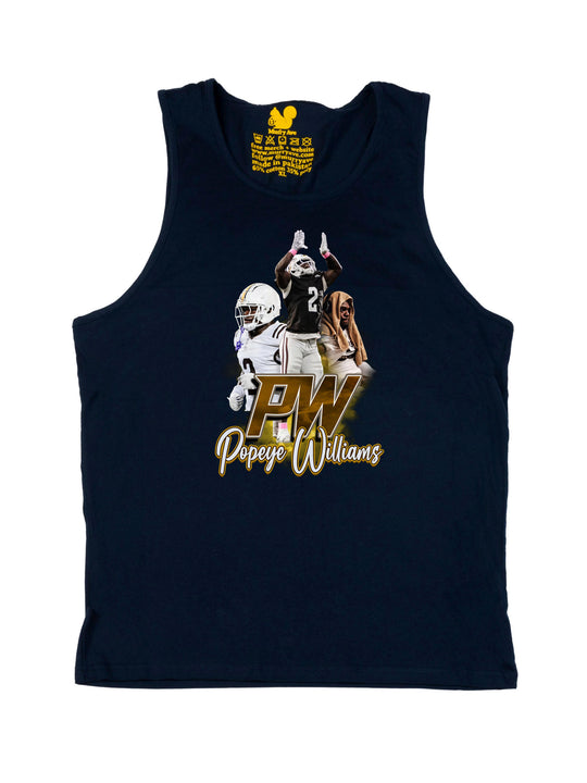 Popeye Williams Initials Tank Top