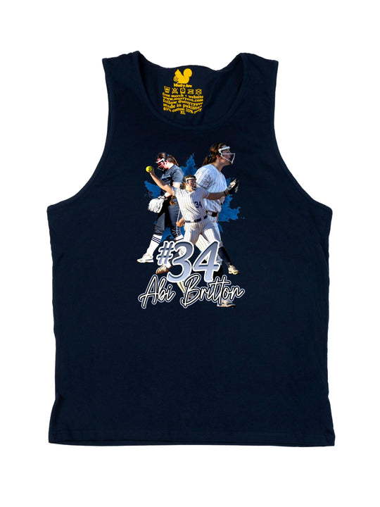 Abi Britton Initials Tank Top
