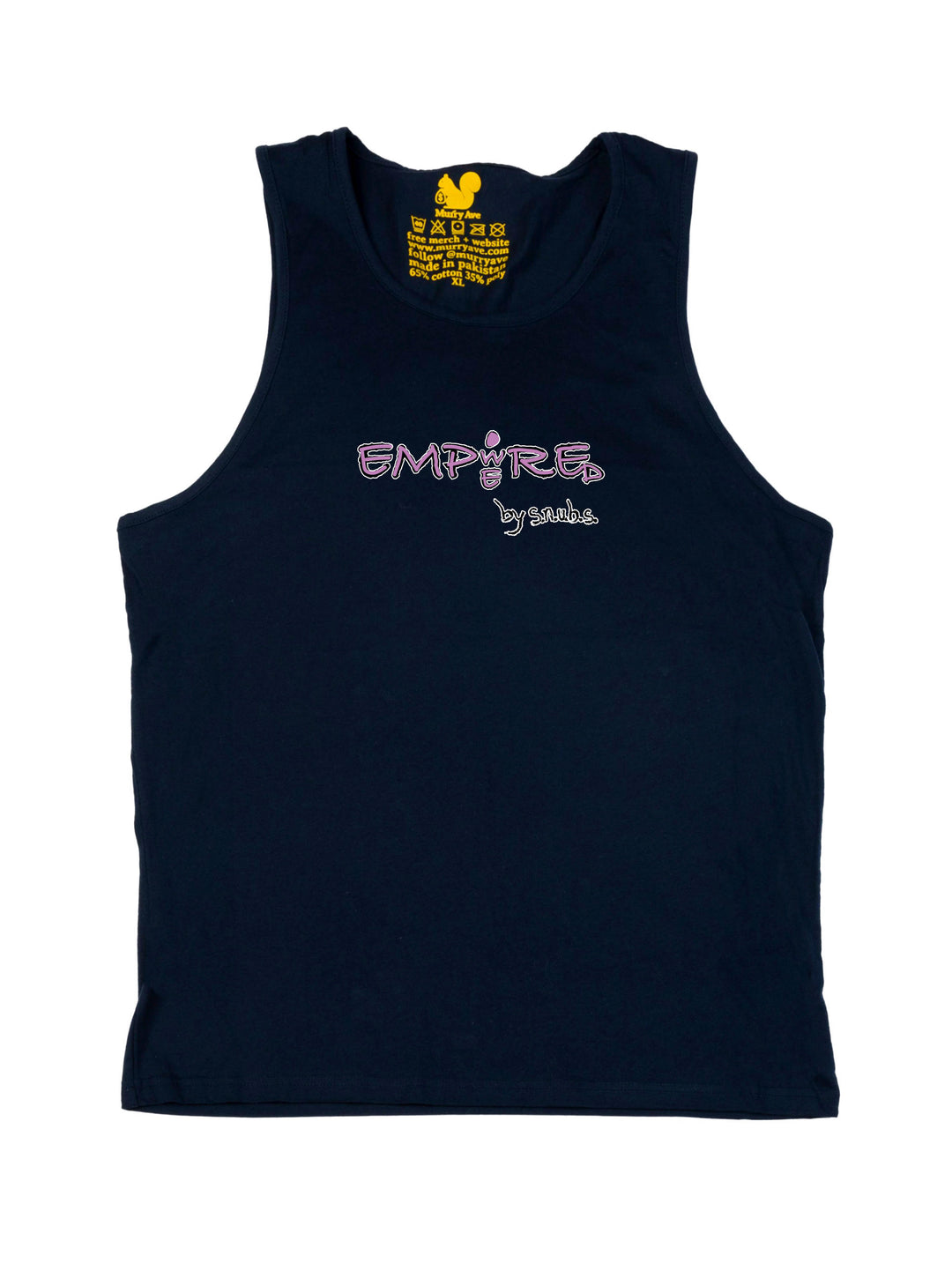 Empowered by snubs logo Tank Top