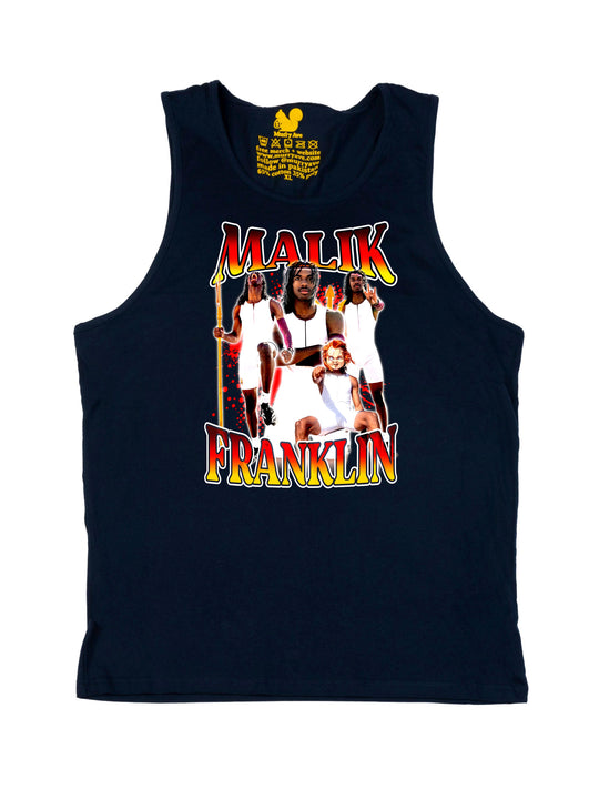 Malik Franklin Collage Tank Top