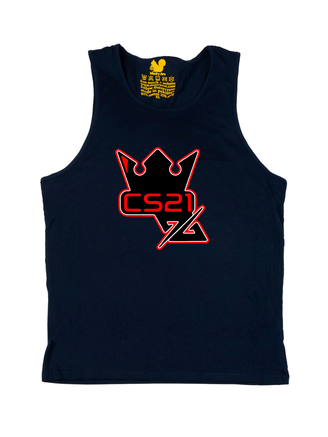 Connor Swider Logo Black Tank Top