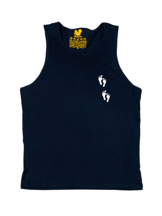 KP Steppers White Tank Top