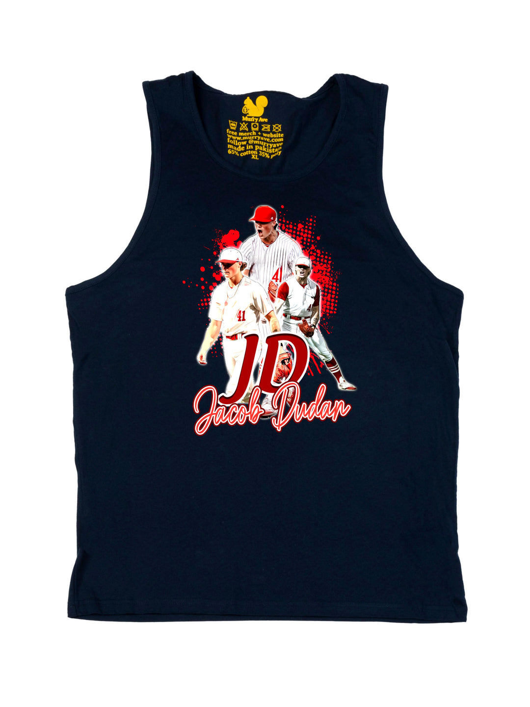 Jacob Dudan Initials Tank Top