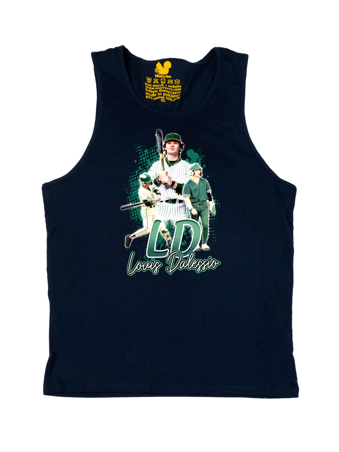 Louis Dalessio Initials Tank Top