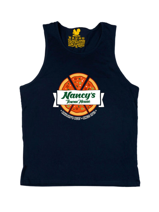 Nancys Towne House Pizza Logo Tank Top
