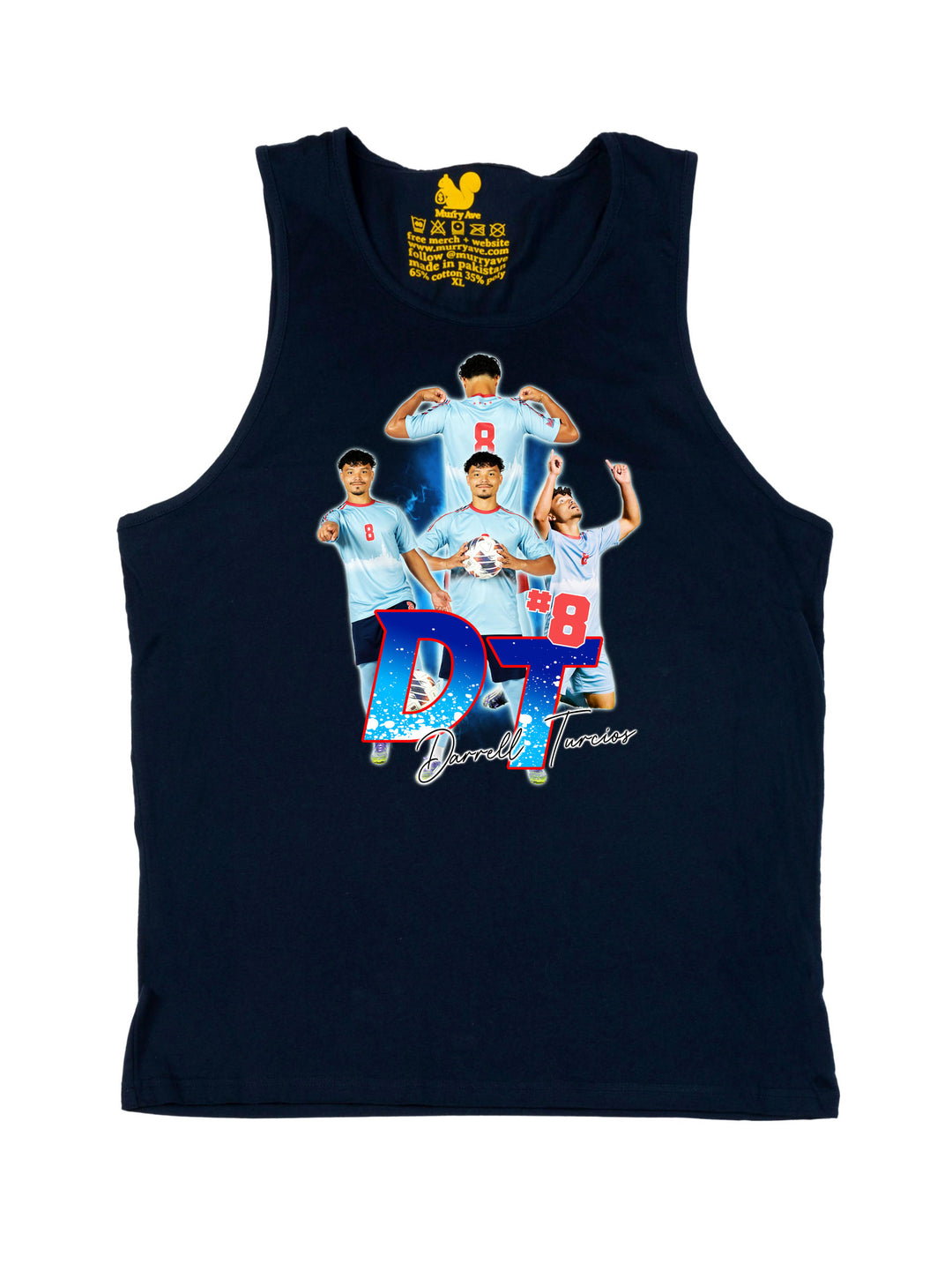 Darell Turcios Initials Tank Top