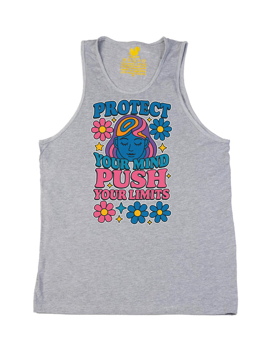 Protect Your Mind Push Your Limits Tank Top