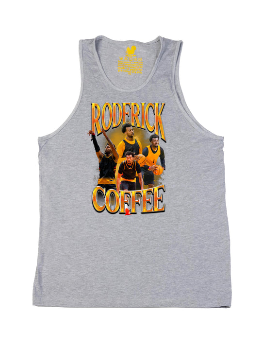 Roderick Coffee Collage Tank Top