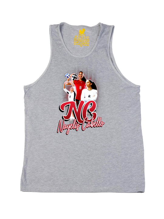 Nayelis Cabello Initials Tank Top