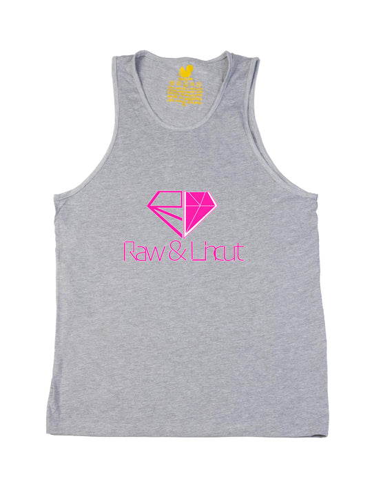 Raw and Uncut Pink Tank Top