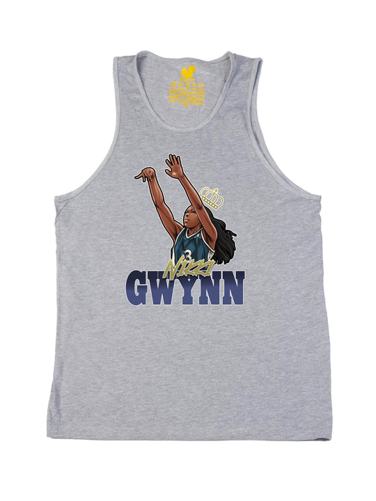 Nikki Gwynn Cartoon Tank Top
