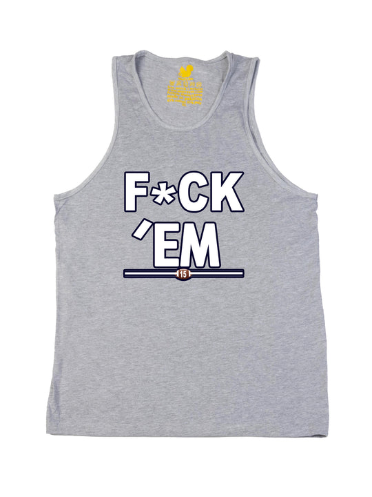 FCK Em Logo Bulk Tank Top