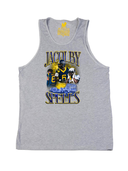 Jacolby Spells Collage Tank Top