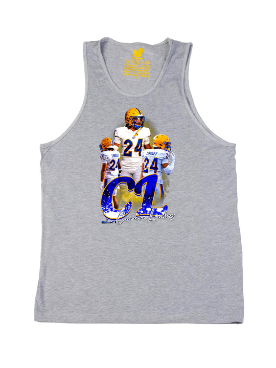 Cameron Lindsey Initials Tank Top