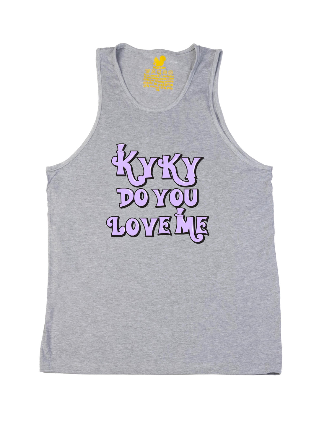 kyky do you love me purple Tank Top