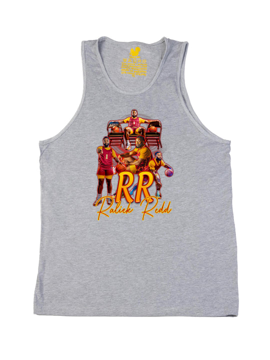 Raliek Redd Initials Tank Top