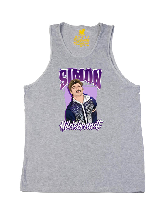 Simon Hildebrant Cartoon Tank Top