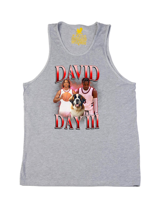David Day Collage Tank Top