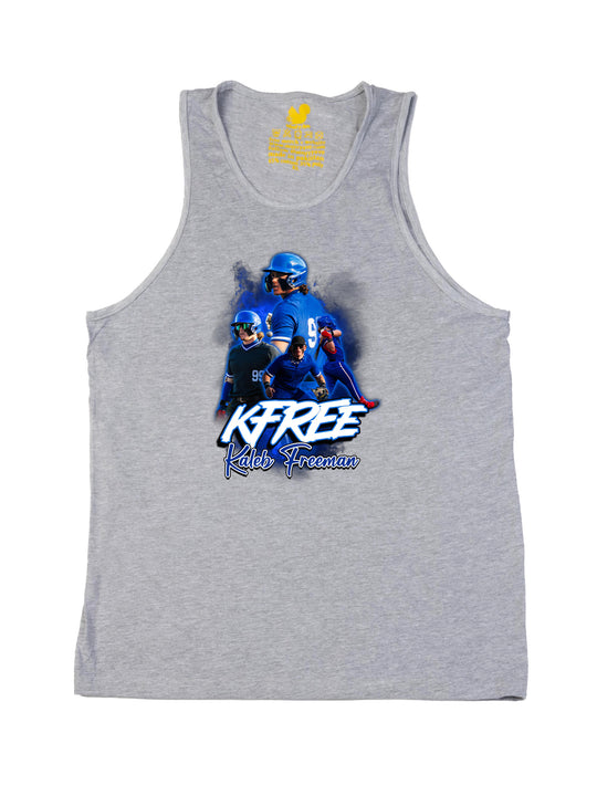 Kaleb Freeman Initials Tank Top