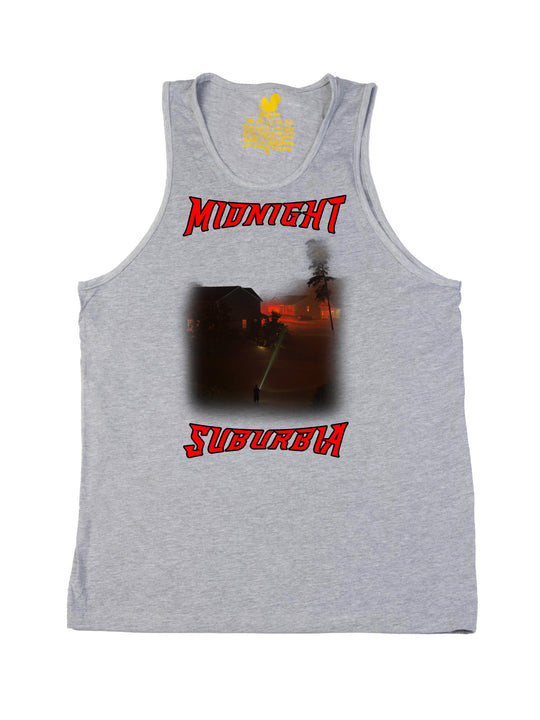 Midnight Suburbia Art B Tank Top