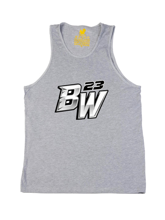 Billy White Logo Tank Top