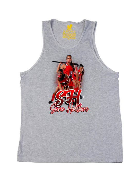 Sana Halthore Collage Tank Top