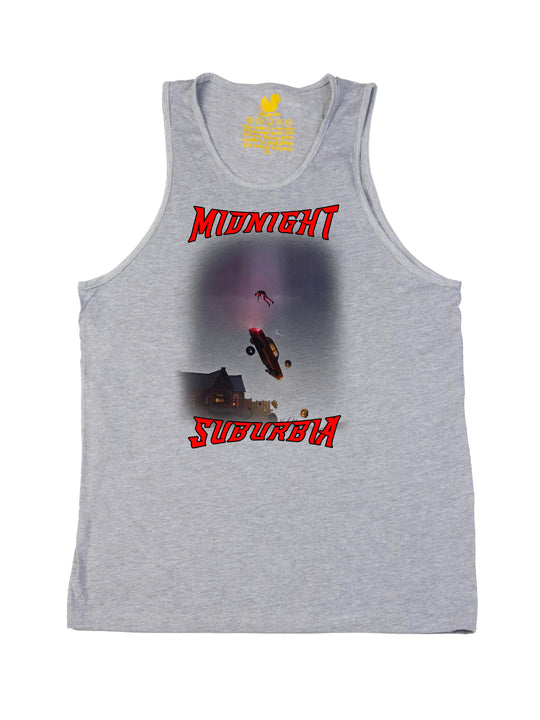 Midnight Suburbia Art A Tank Top