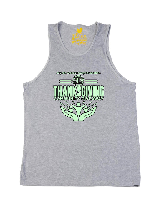 Jayvon Graves Family Foundation Thanks Giving Community Giveaway Tank Top