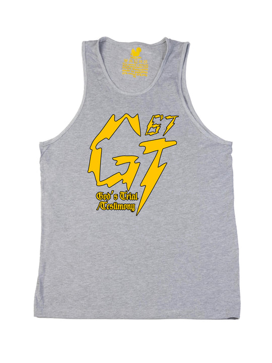 James Glover Tyson Logo Yellow Tank Top