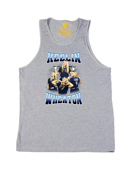 Keelin Wheaton Collage Tank Top