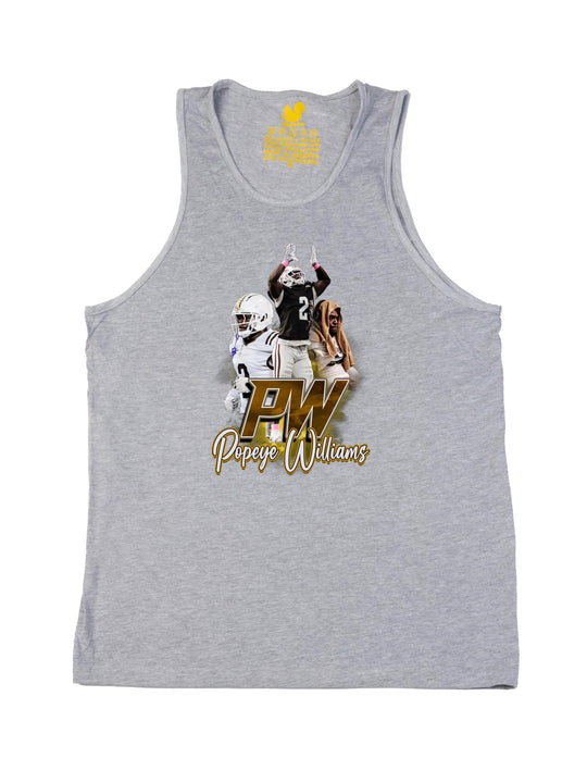Popeye Williams Initials Tank Top