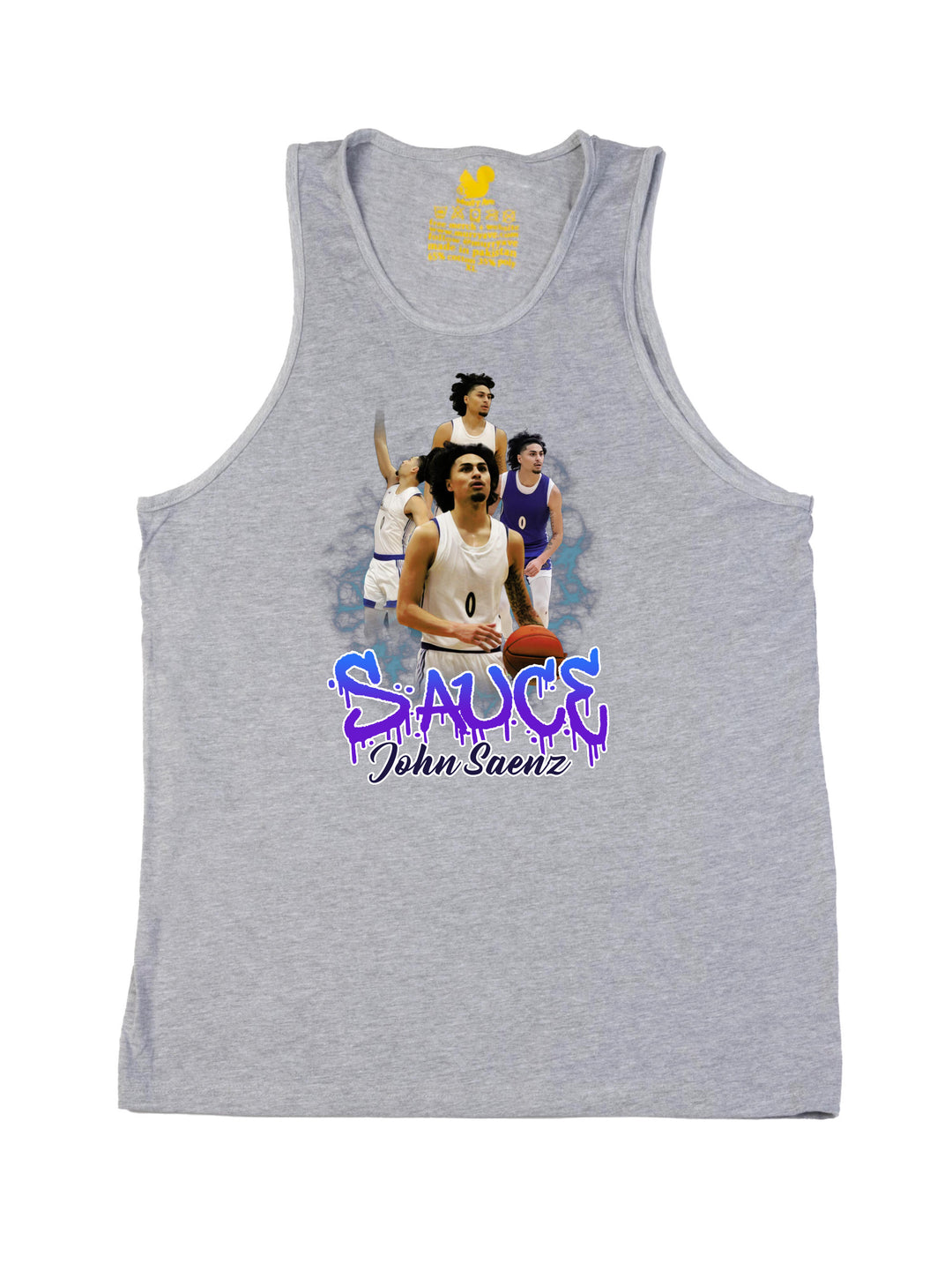 Jonathan Saenz Collage Tank Top