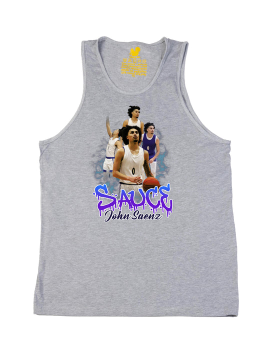 Jonathan Saenz Collage Tank Top