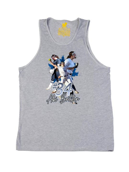 Abi Britton Initials Tank Top