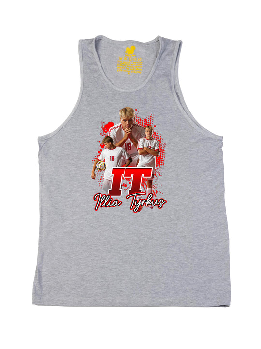 Illia Tyrkus Initials Tank Top