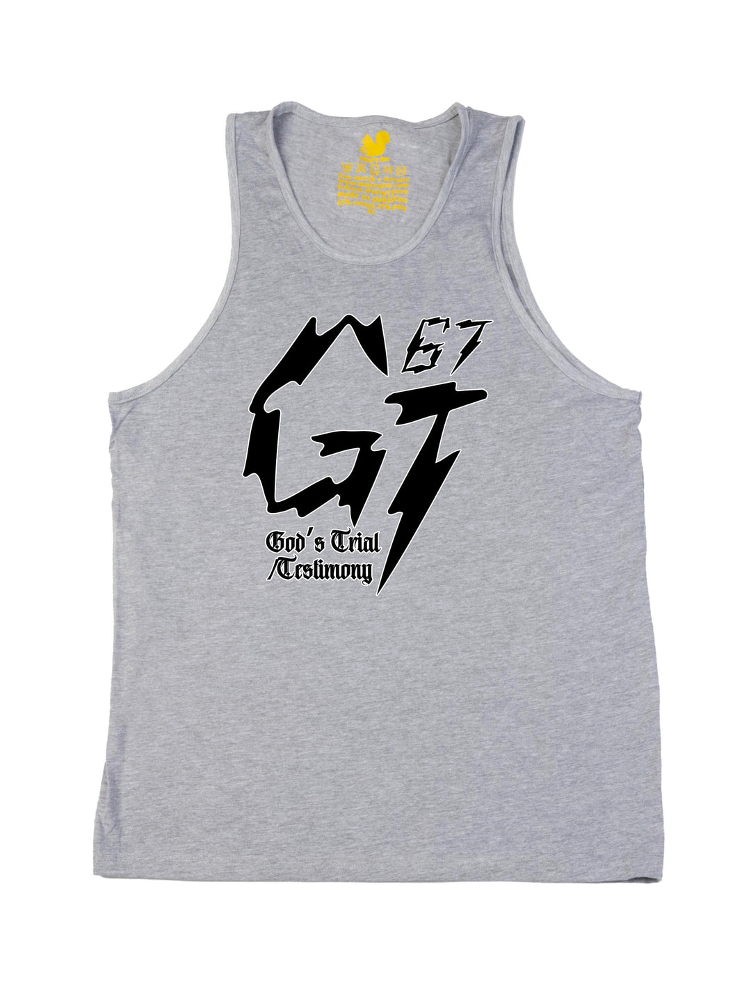 James Glover Tyson Logo Black Tank Top