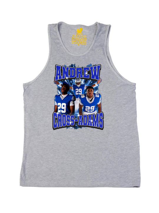 Andrew Cross Adams Collage Tank Top
